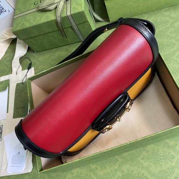  Handbag   Gucci  602204  size 25*18*8  cm 