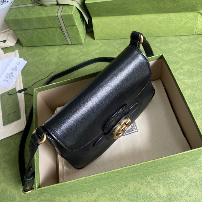  Handbag   Gucci   648934   size   23.5*17.5*5  cm