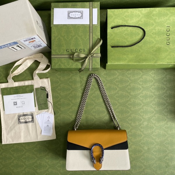  Handbag   Gucci  400249  size   28*17*9  cm