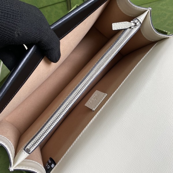  Handbag   Gucci  400249  size   28*17*9  cm