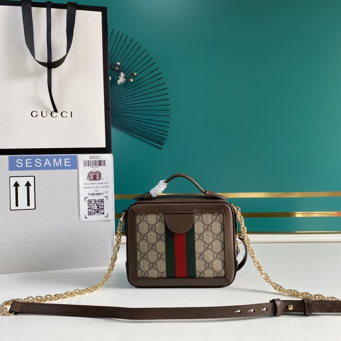  Handbag   Gucci    602576  size  18.5*15*7.5   cm