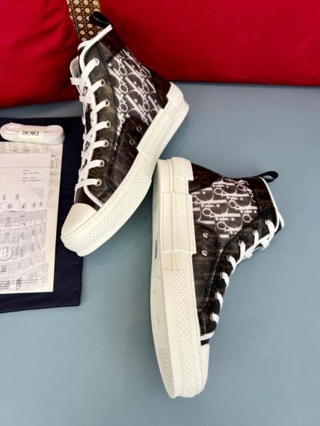 Dior B23 High Black White Oblique