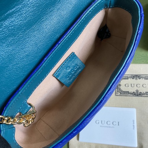  Handbag  Gucci  574969  size  16.5*10.2*5.1  cm