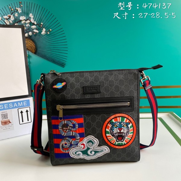  Handbag   Gucci   474137   size  27*28.5*5   cm