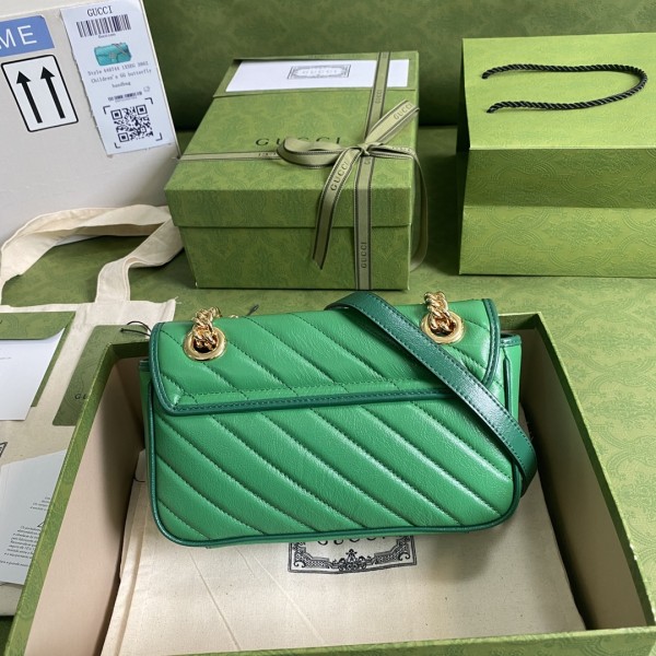  Handbag  Gucci   446744  size  22*14*6  cm
