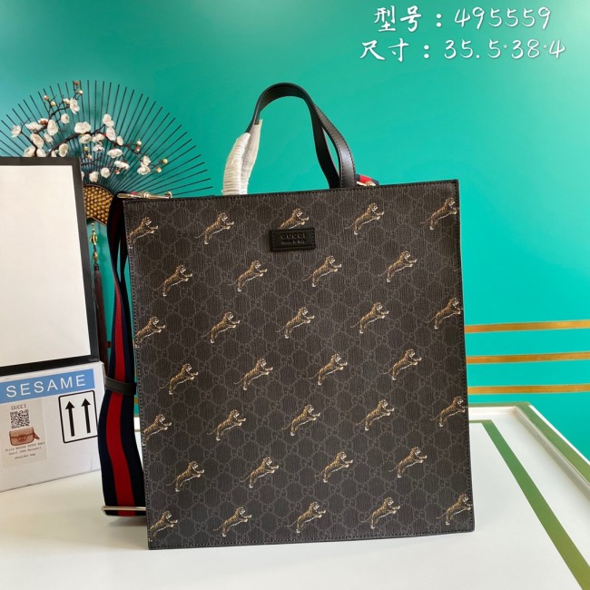  Handbag   Gucci  495559  size  35.5*38*4   cm