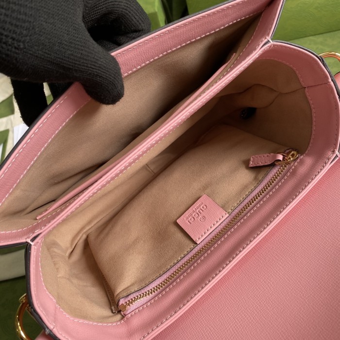  Handbag   Gucci  602204  size  25*18*8  cm