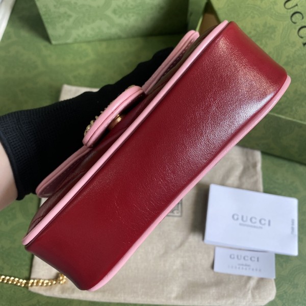  Handbag    Gucci  574969  size  16.5*10.2*5.1  cm