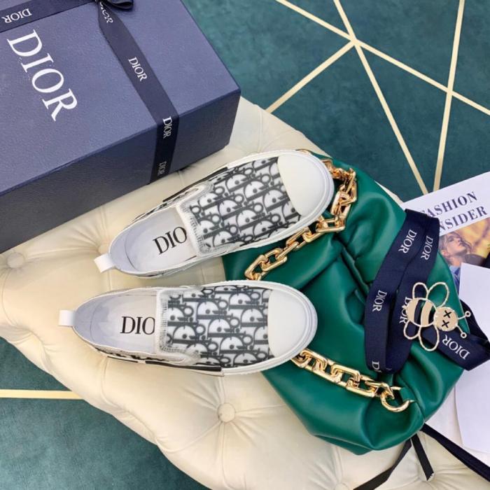 Dior And Shawn B23 Slip On Logo Oblique