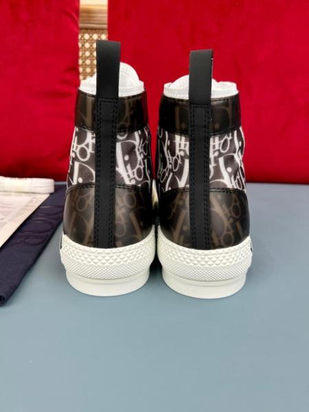 Dior B23 High Black White Oblique