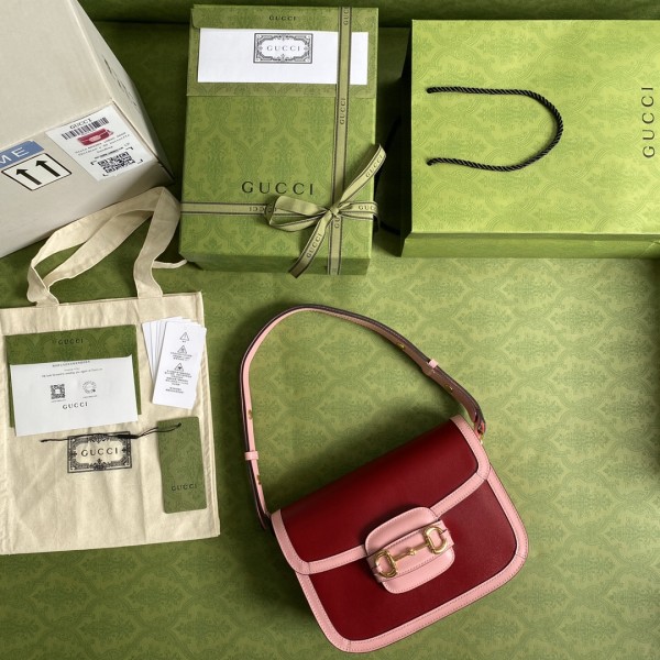  Handbag   Gucci  602204  size  25*18*8  cm