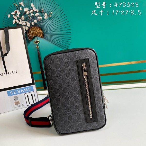  Handbag    Gucci   478325   size  17*27*8.5   cm