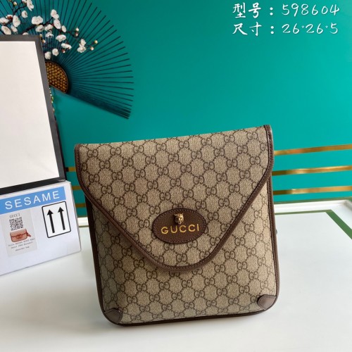  Handbag    Gucci  598604  size  26*26*5   cm