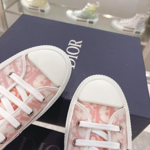 Dior B23 High Orange Oblique Canvas