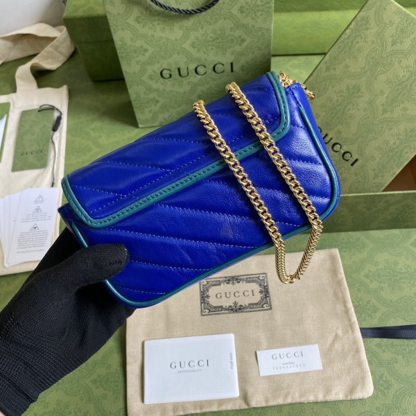  Handbag   Gucci  574969   size  16.5*10.2*5.1  cm