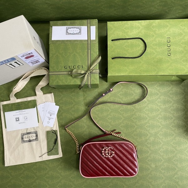  Handbag    Gucci   447632   size  24*13*7  cm