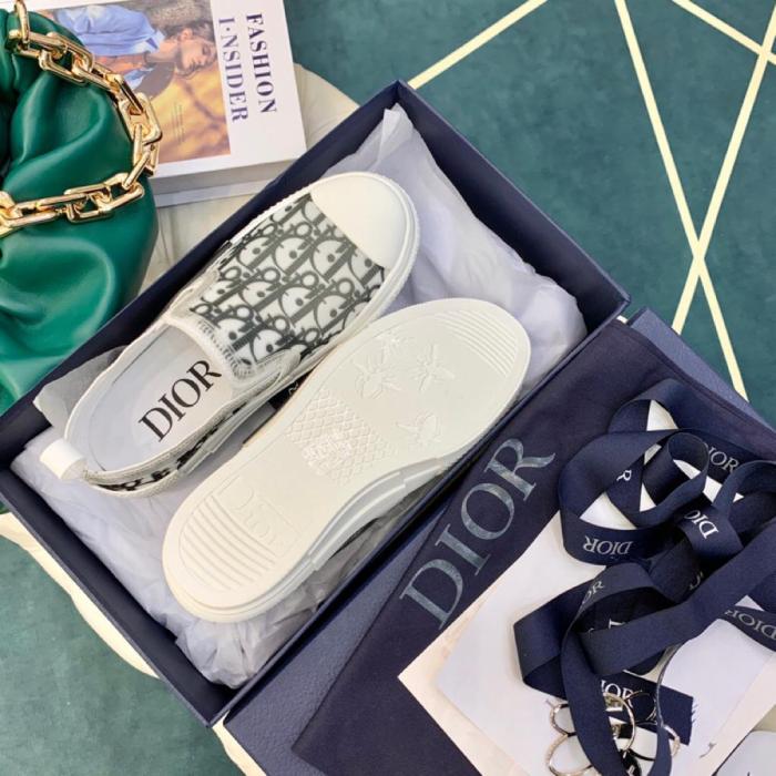 Dior And Shawn B23 Slip On Logo Oblique