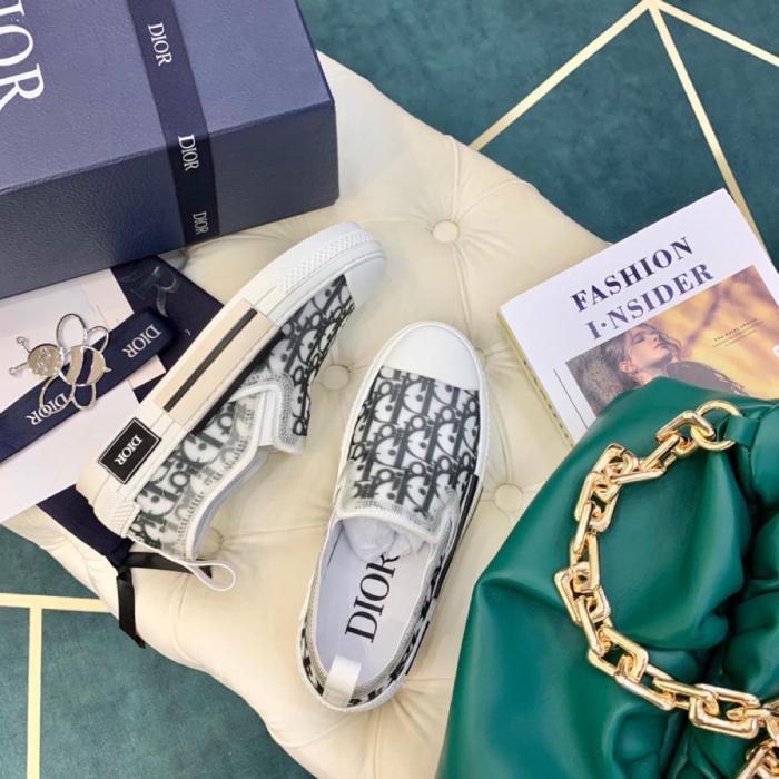 Dior And Shawn B23 Slip On Logo Oblique