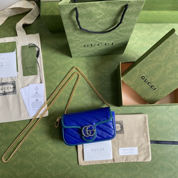  Handbag   Gucci  574969   size  16.5*10.2*5.1  cm