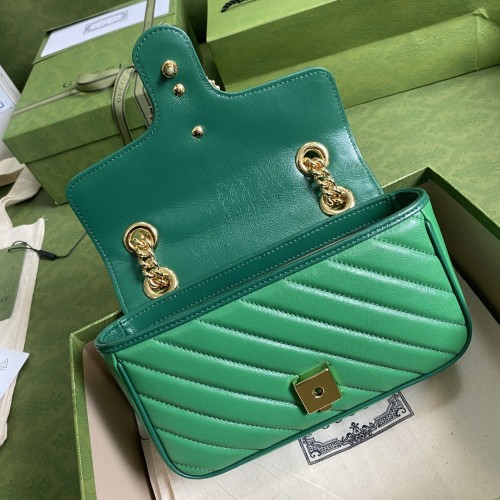  Handbag    Gucci   446744   size  22*14*6  cm