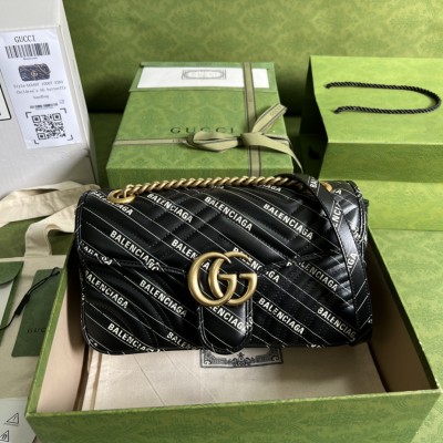  Handbag   Gucci 443497 size 26*15*7 cm