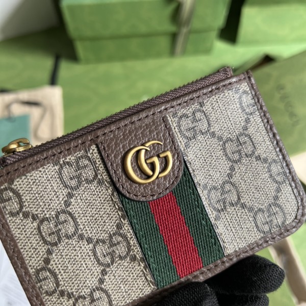  Handbag   Gucci  671723  size 12*7.5*1 cm
