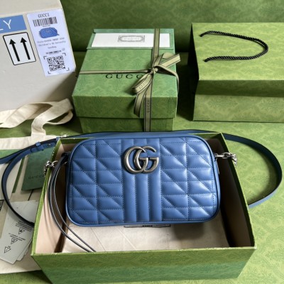  Handbag   Gucci  447632  size  24*12*7 cm 