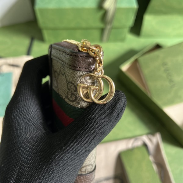  Handbag   Gucci  523157  size 10.5*6.5*2.5 cm