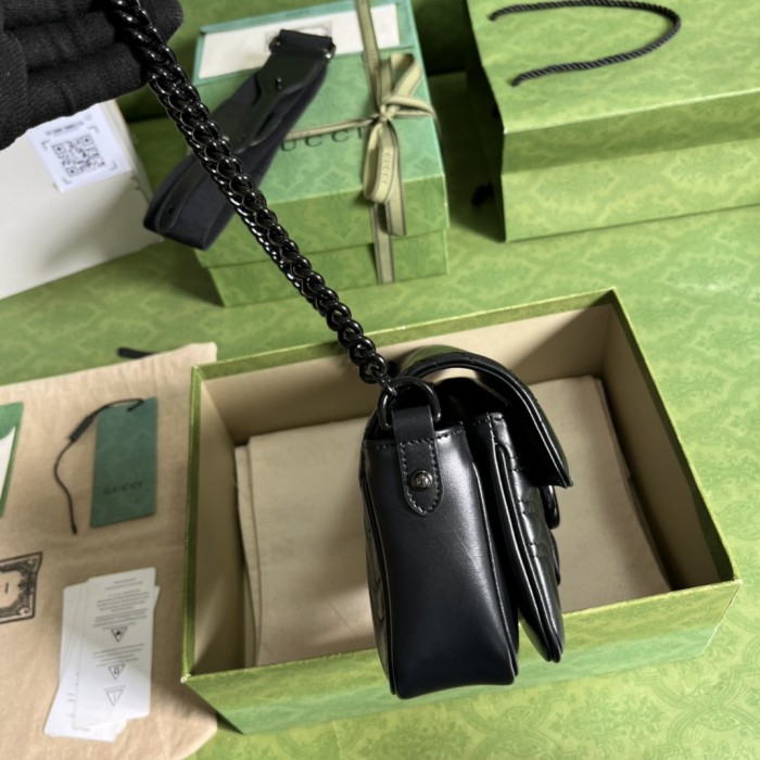  Handbag   Gucci  734814  size  26.5*13*7  cm