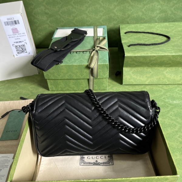  Handbag   Gucci  734814  size  26.5*13*7  cm