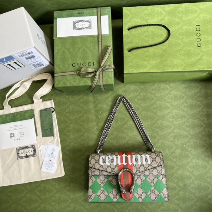  Handbag  Gucci 400249  size  28*18*9 cm