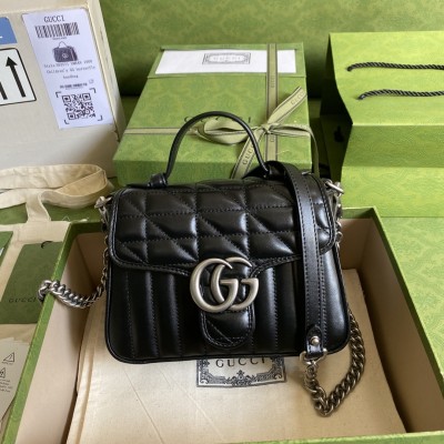  Handbag   Gucci  583571  size 21*15.5*8 cm