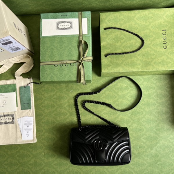  Handbag  Gucci 443497  size 26*15*7 cm