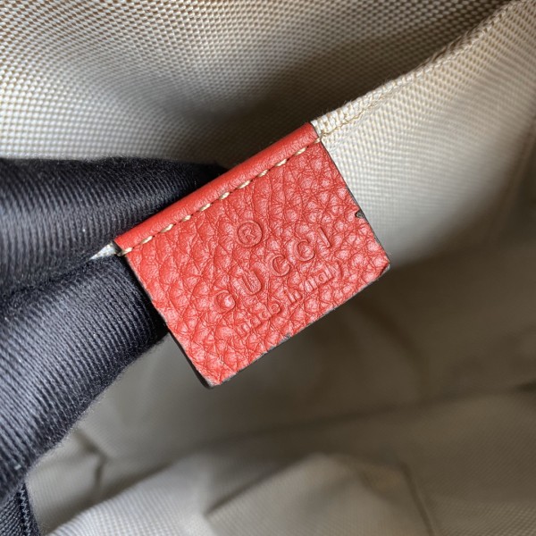 GUCCI Soho Leather Camera Bag, Crossbody Bag Small Women's Red 308364-A7M0G-6523 size 22*7.5*15.5 cm