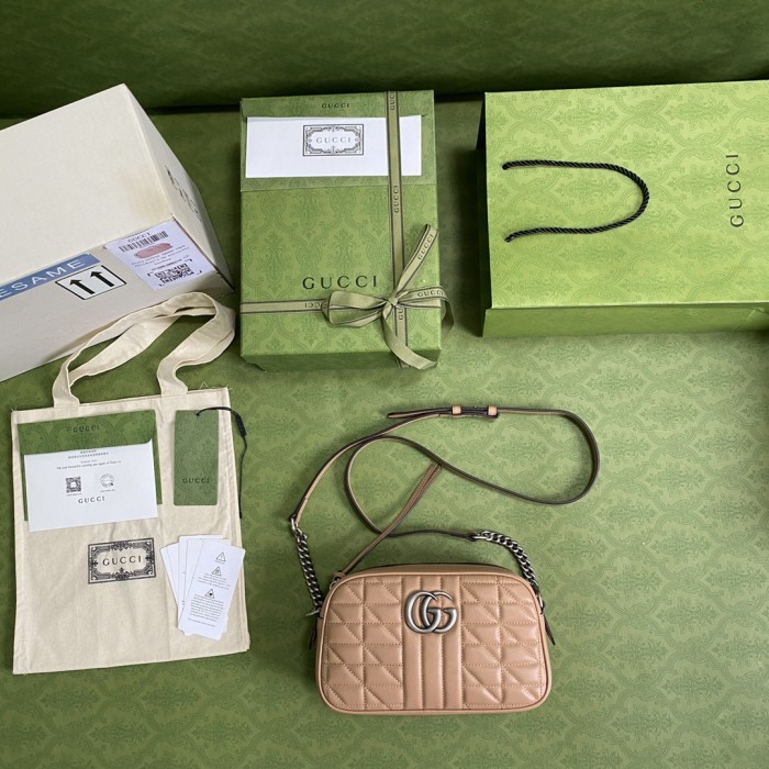  Handbag  Gucci  447632 size  24*12*7 cm