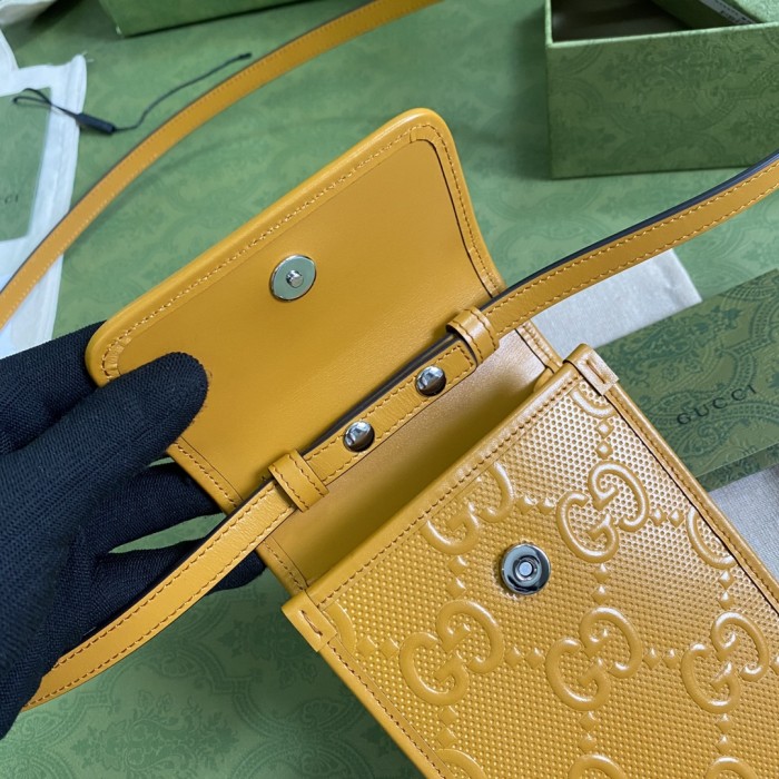  Handbag   Gucci 625571  size  1.5*18*3.5  cm