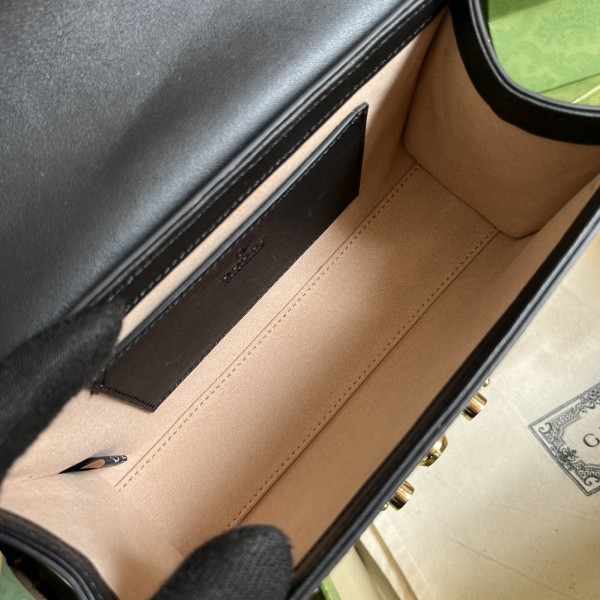  Handbag   Gucci 735103 size 22*11.5*7.5  cm