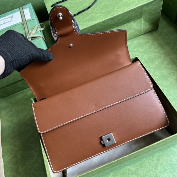  Handbag   Gucci  400249  size  28*18*9 cm 