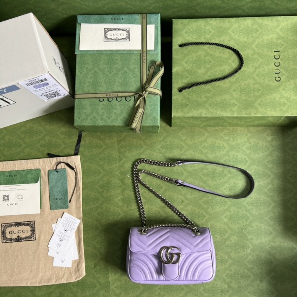 Handbag  Gucci  446744  size 23*14*6 cm 