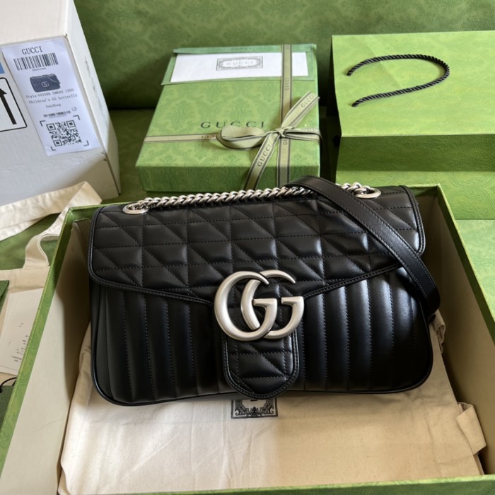  Handbag   Gucci  443496  size 31*19*7 cm