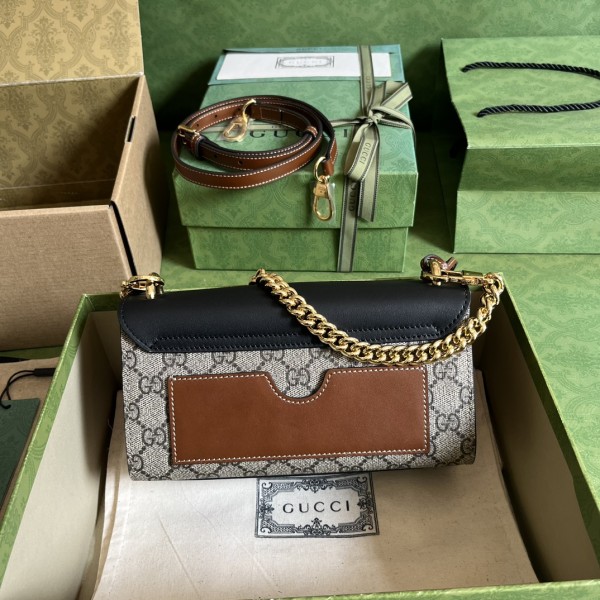  Handbag   Gucci 735103 size 22*11.5*7.5  cm