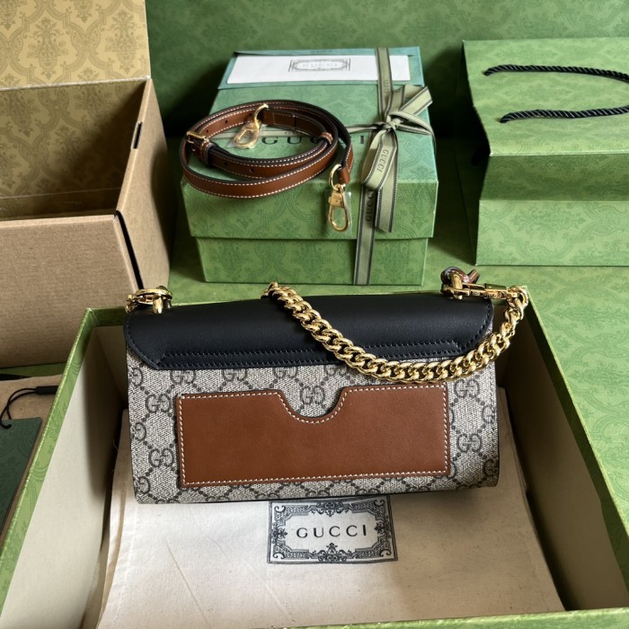  Handbag   Gucci 735103 size 22*11.5*7.5  cm