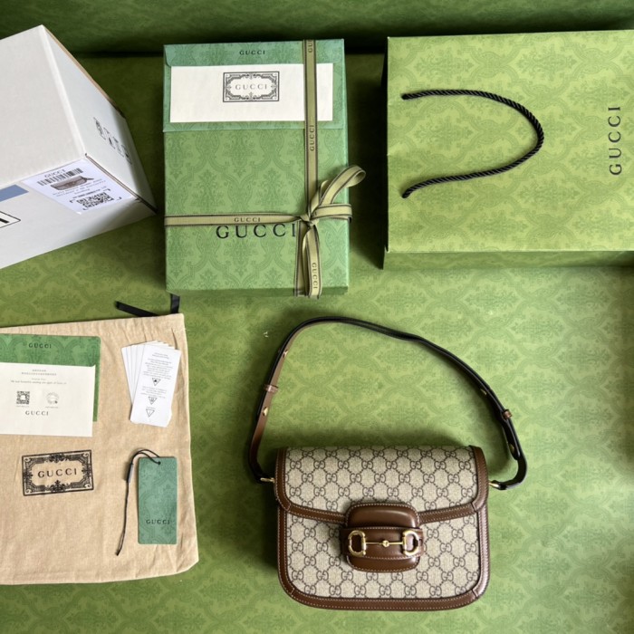  Handbag   Gucci  602204  size 25*18*8 cm