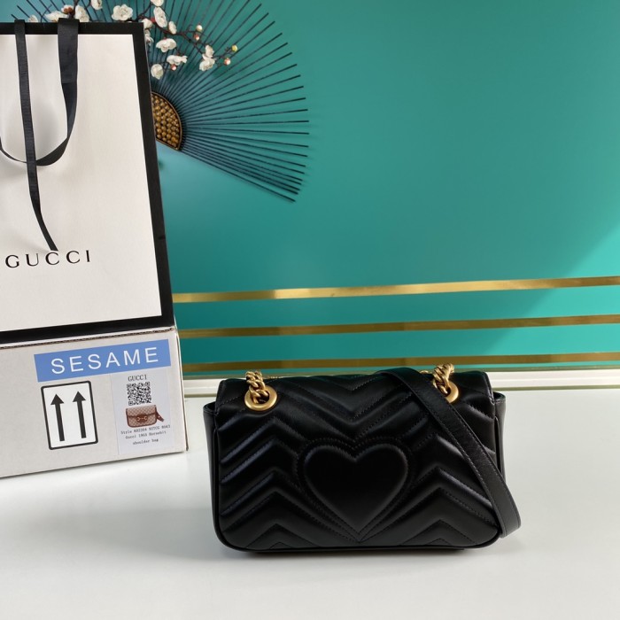  Handbag   Gucci  446744  size  23*14*6  cm