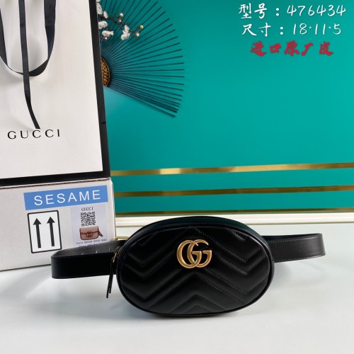  Handbag   Gucci  476434  size  18*11*5  cm