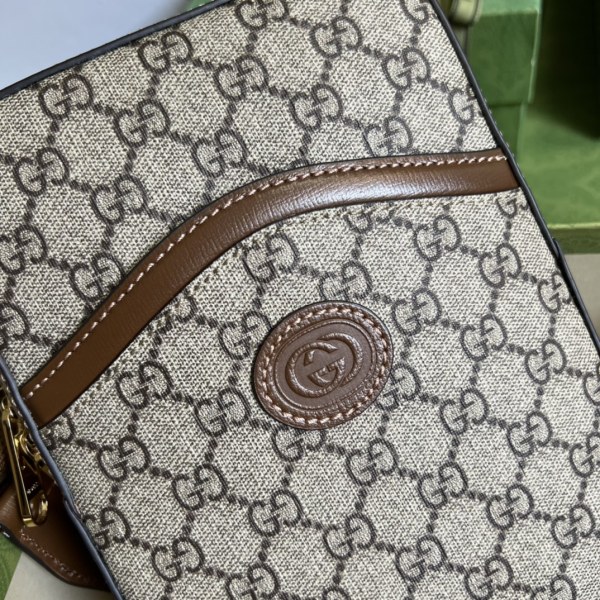  Handbag   Gucci  696016  size 24*16*5 cm