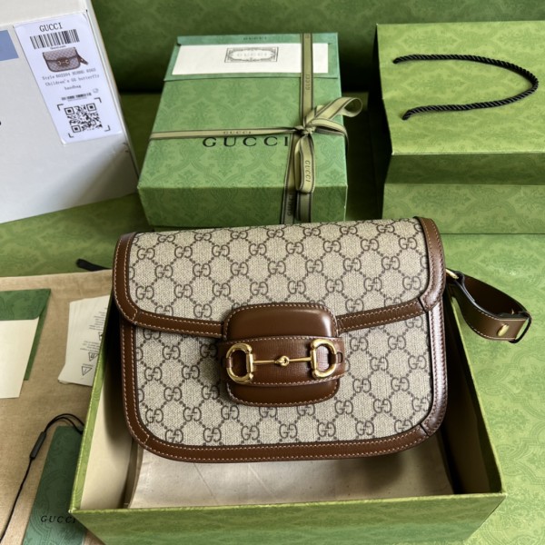  Handbag   Gucci  602204  size 25*18*8 cm