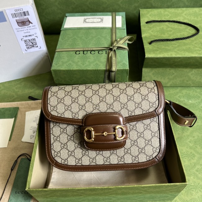  Handbag   Gucci  602204  size 25*18*8 cm