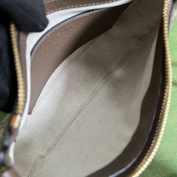 GUCCI Ophidia GG Monogram Small Handbag Women's Brown 735145 KAAAD 8358 size 25*6.5*15 cm