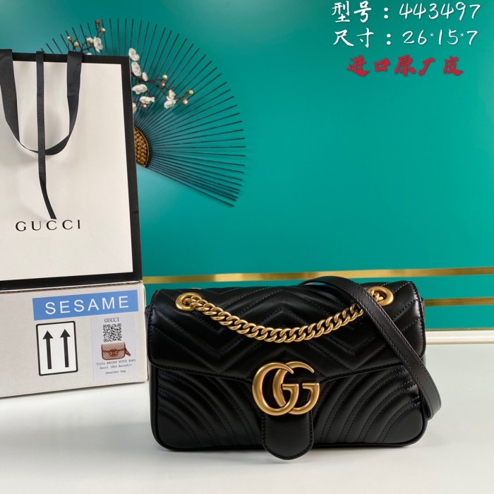 Handbag  Gucci  443497  size  26*15*7 cm